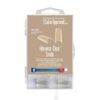 Pro Impressions Advance Clear Smile 50 Nail Tips, Size 1