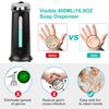 Automatic Soap Dispenser Hands-Free Sensor Touchless Refillable Hand Gel Desktop