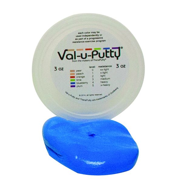 Val-u-Putty 10-3914 Exercise Putty, Blueberry, 3 oz.