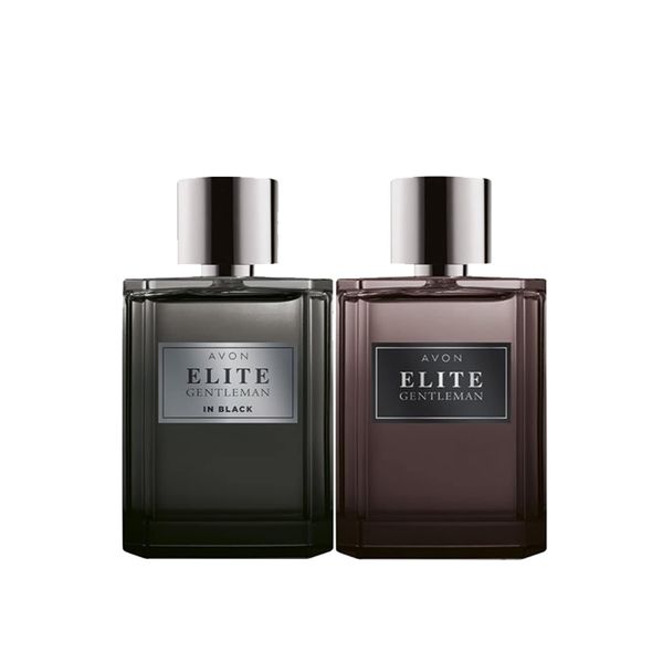 Avon Elite Gentleman ve Elite Gentleman in Black Erkek Parfüm Paketi