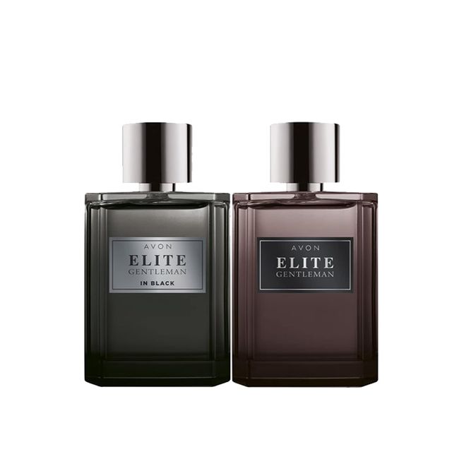 Avon Elite Gentleman ve Elite Gentleman in Black Erkek Parfüm Paketi