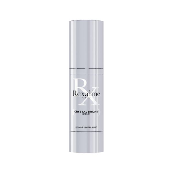Rexaline Crystal Bright Serum - Anti-Stain & Shine Serum - Hyaluronic Acid RX2, Bile Acid & Niacinamide - Uniform & Luminous Complexion - All Skin Types - 30ml