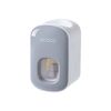 Automatic Toothpaste Dispenser,Waterproof Dust Free Wall-Mounted Toothpaste Squeezer,Toothpaste Holder Bathroom Accessories,Automatic Toothpaste Dispenser for Bathroom,Washroom (Grey)
