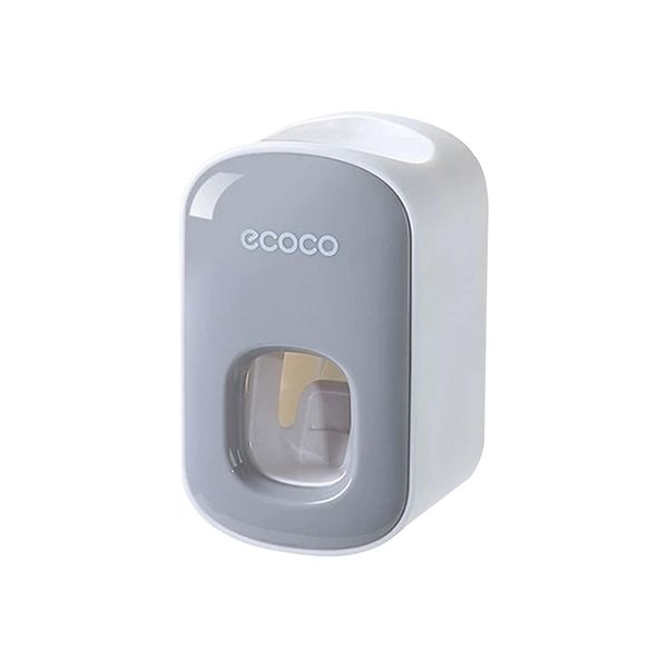 Automatic Toothpaste Dispenser,Waterproof Dust Free Wall-Mounted Toothpaste Squeezer,Toothpaste Holder Bathroom Accessories,Automatic Toothpaste Dispenser for Bathroom,Washroom (Grey)