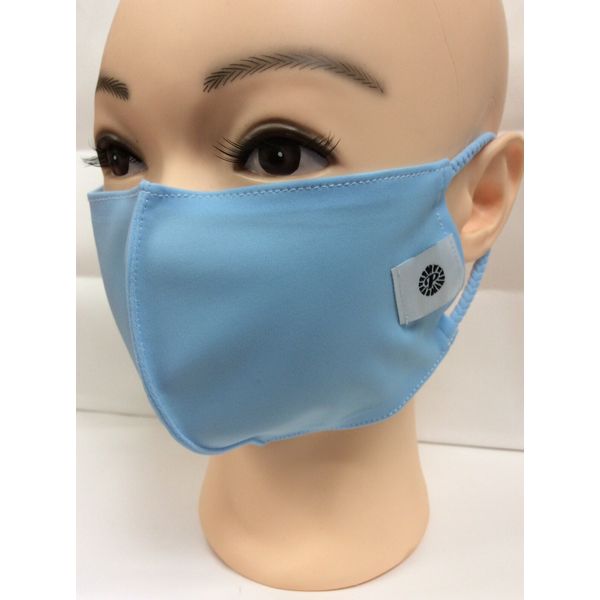 2021 FACE MASK ~ POMCHIES ~ *CHILD SIZE* ~ LIGHT BLUE ~ NEW