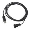 Marine AIS Plug Cable, Easy To Use AIS Pilot Plug Data Cable Position Speed Information for Navigation Software