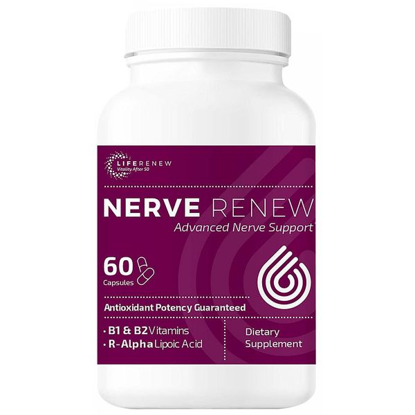 Nerve Neuropathy Relief Repair Renew LIFE RENEW B1 B12 Vita R-Alpha 60 Pills