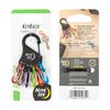 NiteIze KeyRack S-Biner- schwarz/Assorted KRK2-01-R6 Einheitsgröße