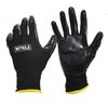 Vivahome Nitrile Backless Gloves, Pack of 10, Medium