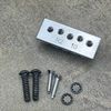 Schaller Locking Nut with Mounting Screws Chrome 20040220