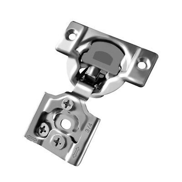 Berta  3/4" Overlay Soft Closing Face Frame Cabinet Door Hinges (50 Pack)