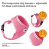 Curli Basic Harness Air-Mesh Pink L