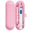 seplouis Electric Toothbrush Travel Case for Oral B & Philips Sonicare, Pink