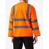 Supertouch 32682 Long Sleeved Hi Vis Zip Vest, Medium, Orange