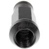 Black Open End Knurled Wheel Nuts for Buick 2010