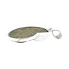 Starborn Sterling Silver Ammonite with Abalone Shell Inlay Pendant