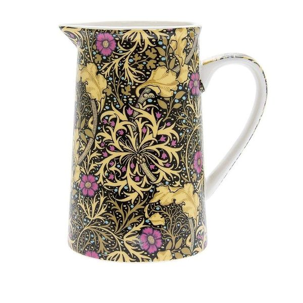 The Leonardo Collection LP93831 Fine China Gift Boxed William Morris Seaweed Jug, Stoneware, 300 milliliters