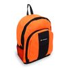 Everest Backpack with Front and Side Pockets, Orange, One Size