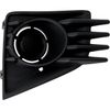 Set of 2 Fog Light Covers Front Driver & Passenger Side Left Right Pair