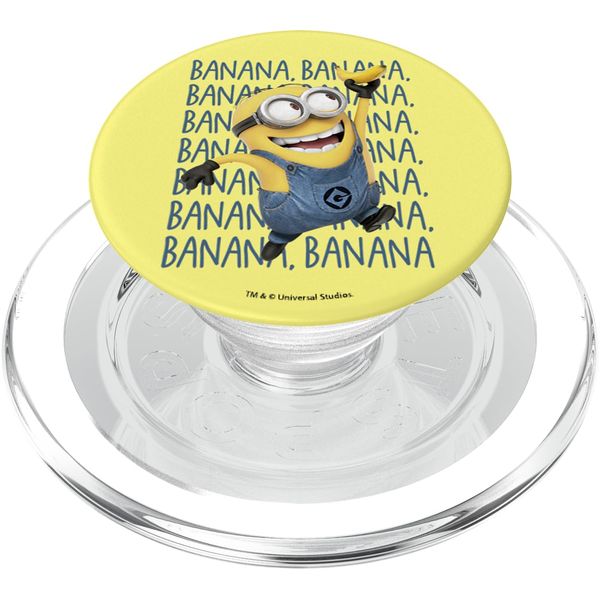Despicable Me Minions Gone Bananas PopSockets MagSafe PopGrip for iPhone