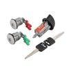 Ignition Switch Lock Cylinder Door Lock Cylinder W/2 Logo Keys For Ford