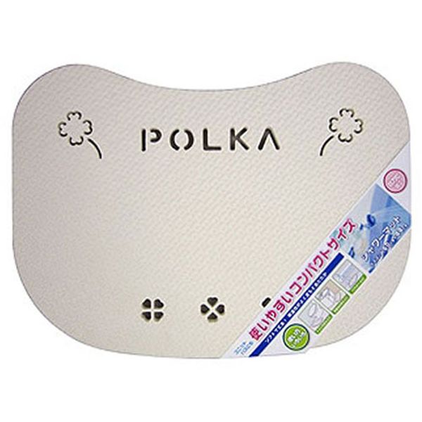 WISE Anti-Mold Shower Mat Polka IV MMT07280<br><br> Category (bathing assistance products, nursing care products, nursing care, bath mats, medicines, contact lenses)