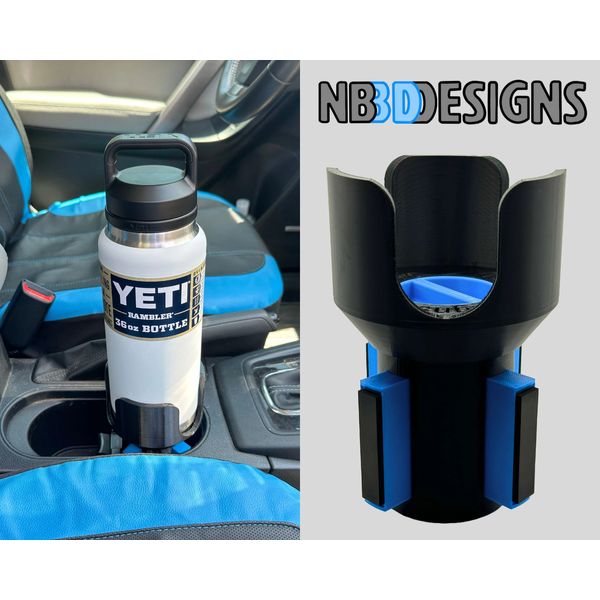 Yeti 36oz Rambler Bottle Cup Holder Adapter NB3DDESIGNS Universal Adapter