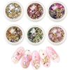 JIAMIAN 6 Boxes Mixed Nail Art Sparkle Rhinestones Diamonds Crystals Beads Gems, Sparkly Crystal, Nail Art Tools For Nails, Clothes, Face, Craft (Multicolor)