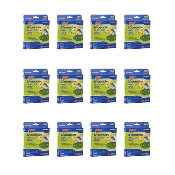 PIC C412 Mosquito Repellent Coils (12 Packs of 4)