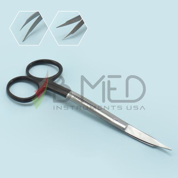 OR Grade Goldman Fox Scissors Super Cut Double Curved 13cm Dental Instruments