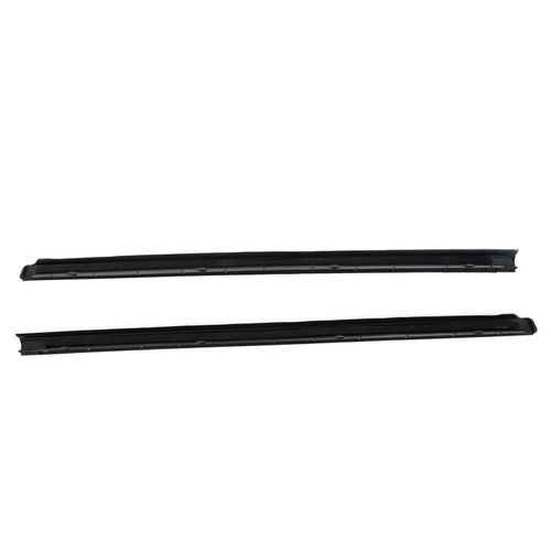 Priprilod 2PCS Front Right & Left Side Windshield Molding Compatible with Dodge Ram 1500 2009-2022 2500 3500 2010-2022 4500 5500 2011-2022# 68297609AB 68297608AB