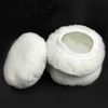 Car Polishing Pads, White Buffing Bonnets, 5-Pack