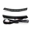 Dark Lens White/Amber Sequential Blink LED Front Side Markers For 23+ Honda CRV