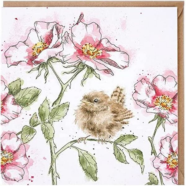 Wrendale Designs - 'The Rose Garden' Card