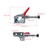 Guifeng 2PCS Push-Pull Workholding Elbow Clamp 301A 100 lb Holding Capacity Horizontal Toggle Clamp Quick-Release Joint