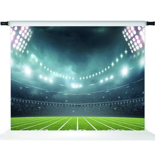 Kate Football Field Backdrops Sports Stadium Children Birthday Party Backdrop Soccer Photoshoot Props, 7x5ft