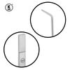 K-Pro Lash Separator with Flat End - Stainless Steel Eyelash Isolation Tool