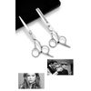 YFFSFDC Haircut Scissors Set, Haircut Scissors, Self Cut, Hair Cutting Scissors, Haircut Scissors, Hairdresser, Barber, Home Use, Set of 3