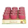 Aloha Bay Candle Votive Essential Oil, Patchouli, 12 Count