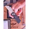 NEW Spring4th Sling Cutter Box cutter knife with button lock action. 440, G10
