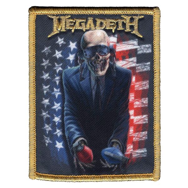 C&D Visionary Megadeth American Grenades Patch, Multi-Colered