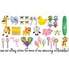 12 - Assorted 18" Sprinkle Donut Inflatable Pool Party Decoration Float Blow Up