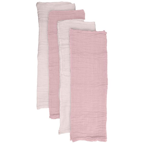 Pippi Unisex Baby 4er Pack Stoffwindeln, Spucktücher, Kuscheltücher oder Windeltücher, Geeignet Badebekleidungsset