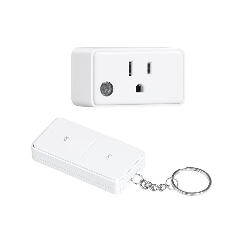TREEWELL Remote Control Outlet, 200 FT Long Range Wireless Remote Light ...
