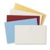G.C.PRESS Initial Card Box J [8 Cards / 2 Envelopes 4 Colors] Letter Simple (Multi-Purpose)