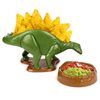 Funwares Original Nachosaurus Snack and Dip Set, Dinosaur Nacho Holder