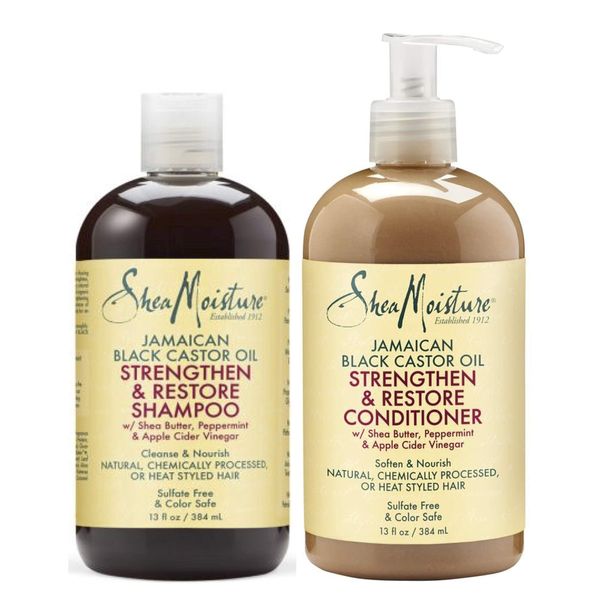 Shea Moisture - Jamaican Black Castor Oil Shampoo & Conditioner Set