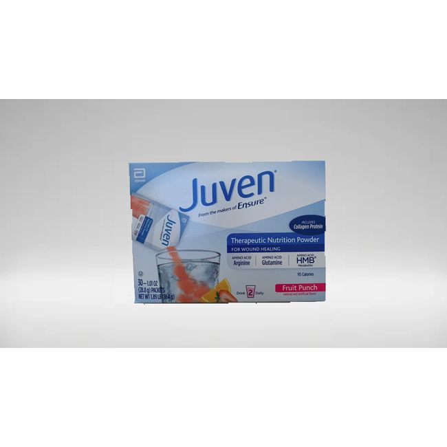 JUVEN THERAPUTIC NUTRITION POWDER FRUIT PUNCH- 180ct