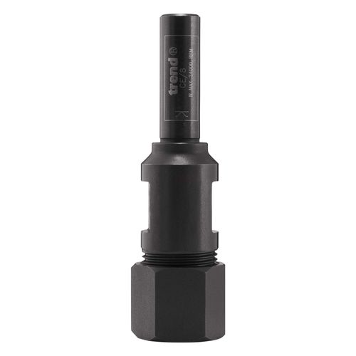 Trend Collet Extension with 8mm Shank & 8mm Collet, 50mm Spindle Increase for Router Tables, CE/88