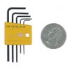 Wiha 35393 5 Piece Mini L-Key Short Hex SAE Set